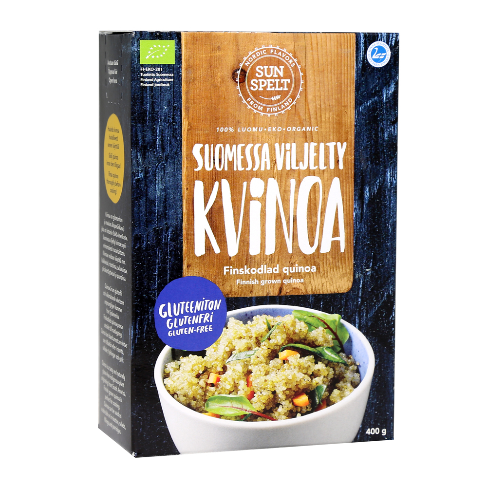 Kvinoa SunSpelt - (8 x 400 g) (luomu)