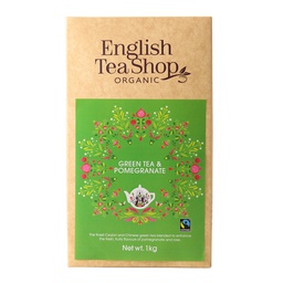 [62378] Irtotee Green Tea &amp; Pomegranate, reilu ETS - (6 x 1000 g) (luomu)